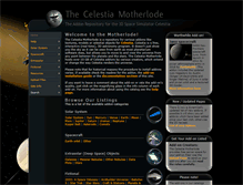 Tablet Screenshot of celestiamotherlode.net